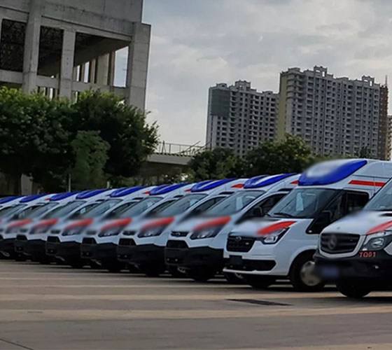 康平县服务车队展示